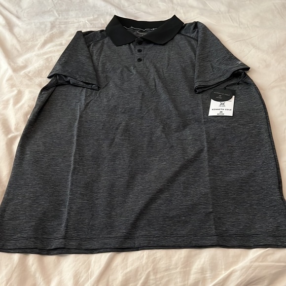 Kenneth Cole Tech Polo Shirt - Picture 4 of 8